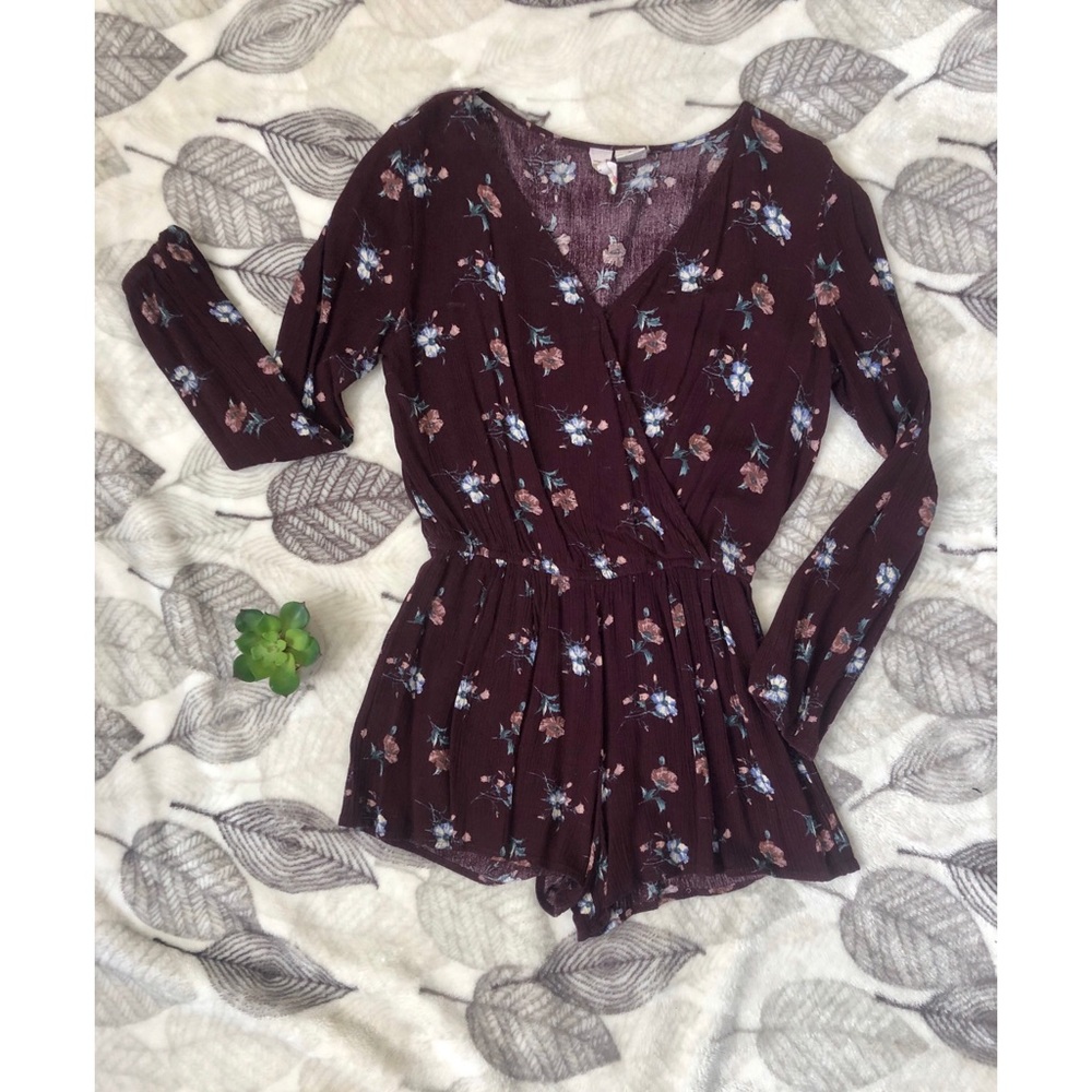 Long sleeve romper